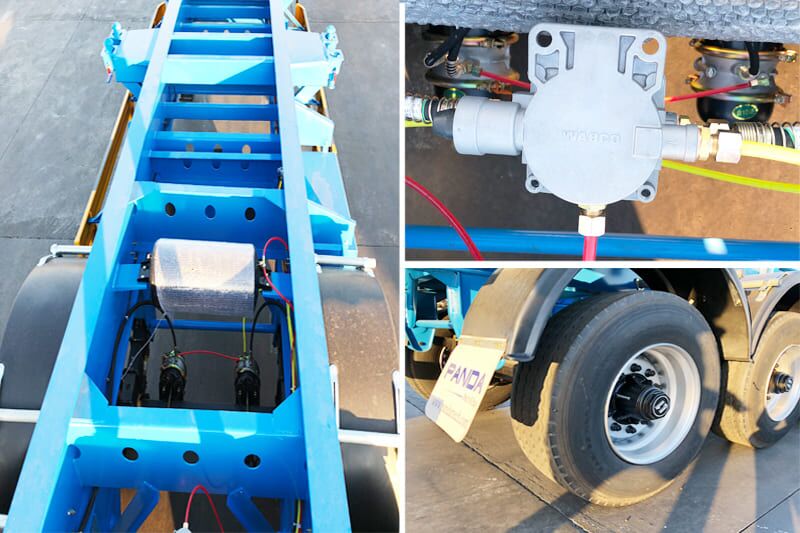 Container Chassis Rim 40′ Shipping Container Chassis – Panda Mech