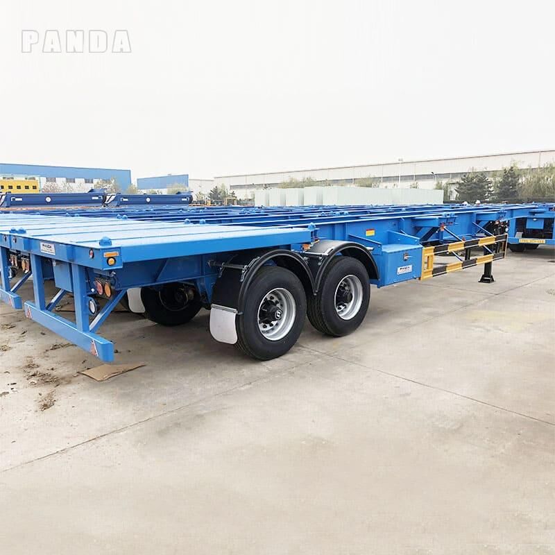 2 axle 40ft container chassis