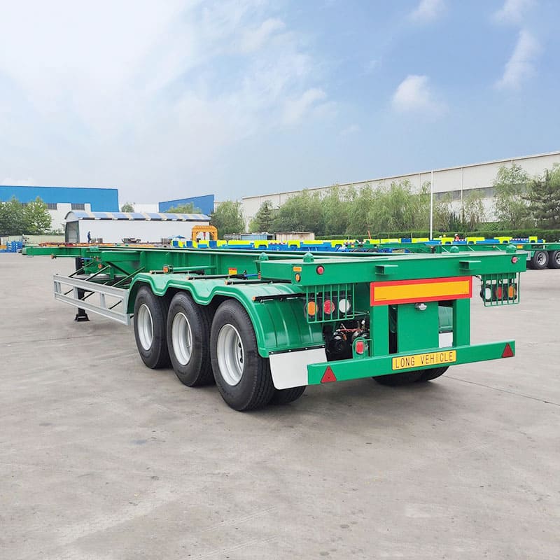 45ft shipping container chassis trailer