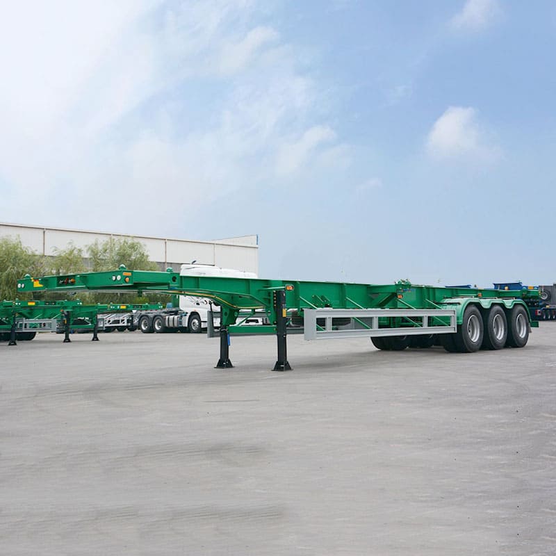 45ft shipping container chassis trailer